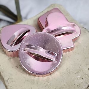 Vintage Metal Mid Century Modern Bridge Set Cookie Cutters made in Hong Kong